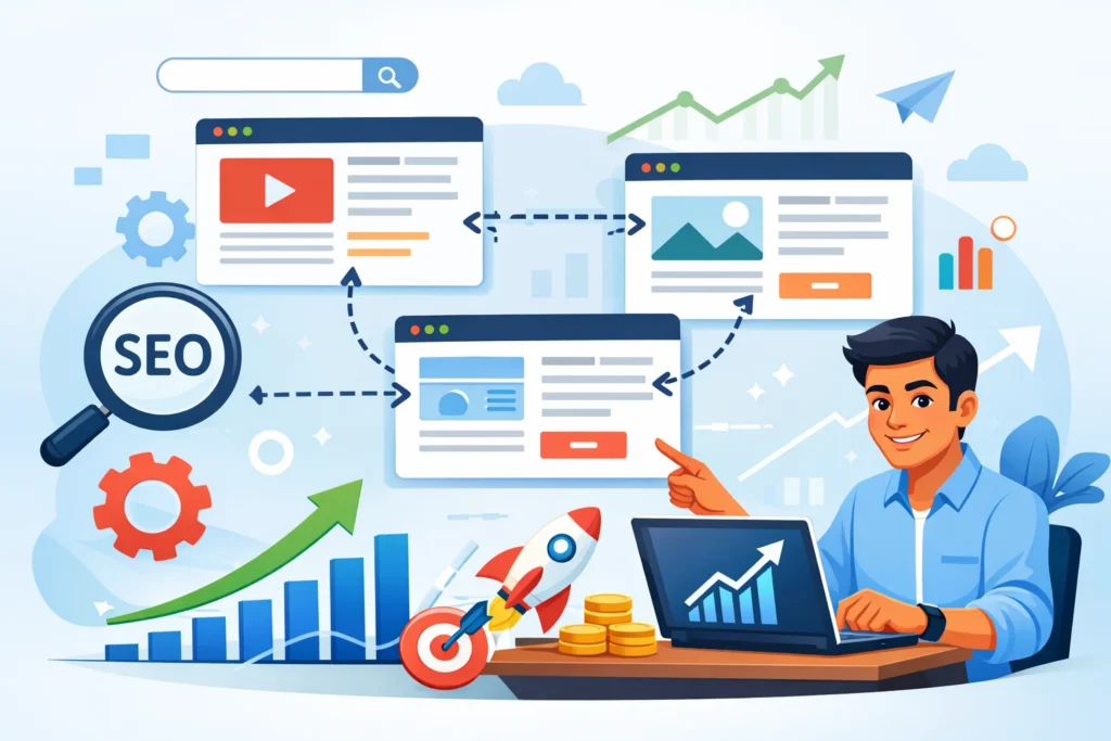 internal linking for SEO boosting organic traffic