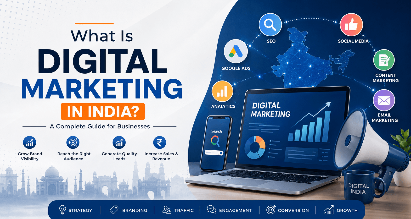 Digital marketing services in India by Fiveline Digital Tech